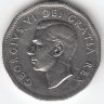 Канада 5 центов 1951 год