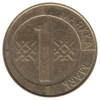 Финляндия 1 марка 1997 год