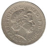 Великобритания 1 фунт 2005 год