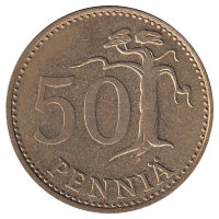 Финляндия 50 пенни 1977 год