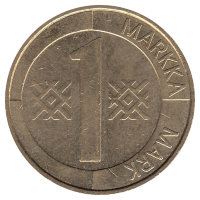 Финляндия 1 марка 1998 год