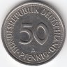 ФРГ 50 пфеннигов 1990 год (A)