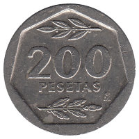 Испания 200 песет 1988 год