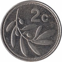 Мальта 2 цента 2002 год