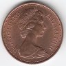 Великобритания 1 новый пенни 1980 год