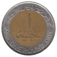 Египет 1 фунт 2010 год
