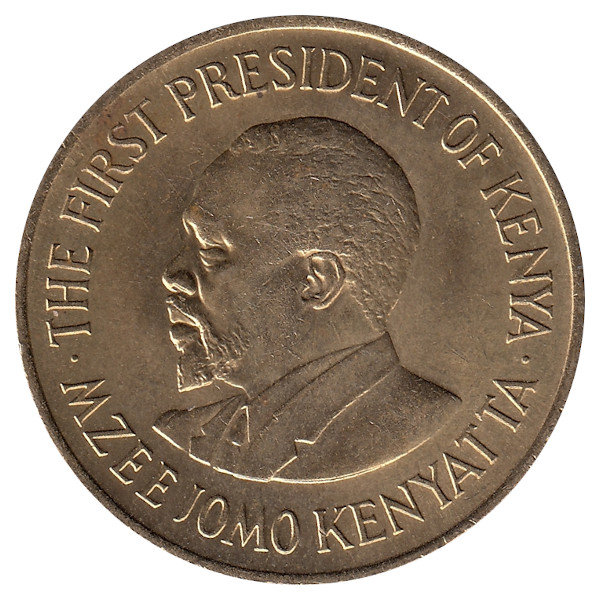 Кения 10 центов 1977 год