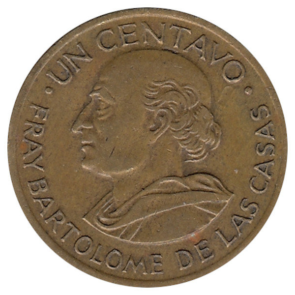 Гватемала 1 сентаво 1969 год