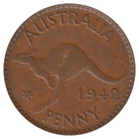 Австралия 1 пенни 1942 год