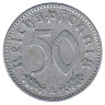 Германия (Третий Рейх) 50 рейхспфеннигов 1940 год (А)