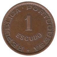 Ангола 1 эскудо 1965 год