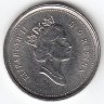 Канада 10 центов 2000 год