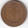 Исландия 1 эйре 1959 год