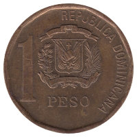 Доминиканская Республика 1 песо 2008 год
