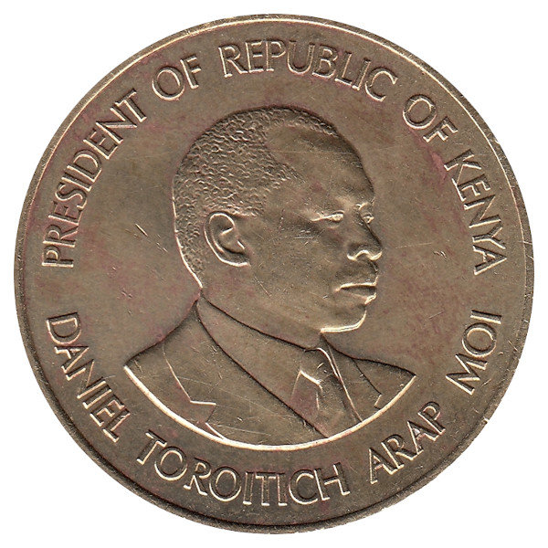 Кения 10 центов 1984 год