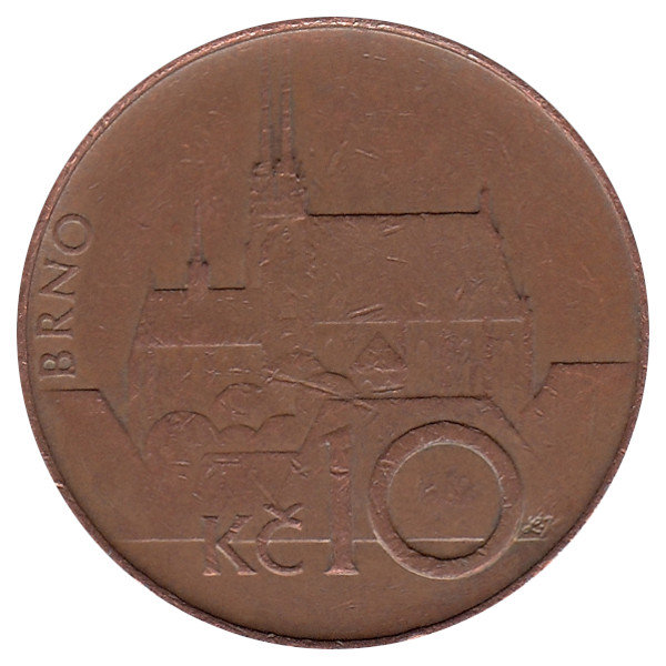 Чехия 10 крон 1994 год
