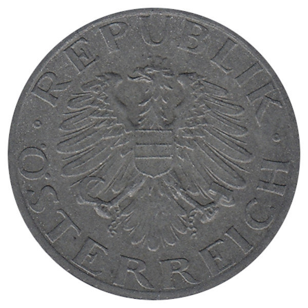 Австрия 5 грошей 1979 год