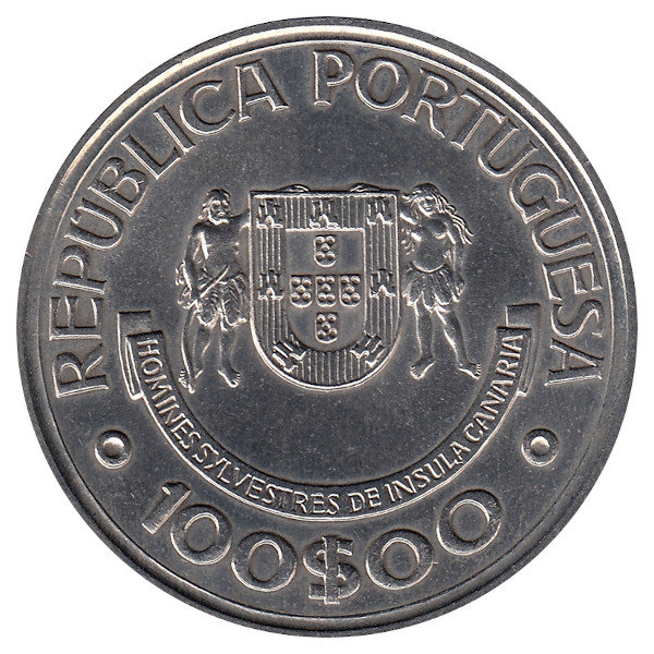 Португалия 100 эскудо 1989 год