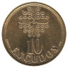 Португалия 10 эскудо 2000 год (UNC)