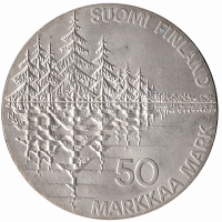 Финляндия 50 марок 1985 год (Калевала)