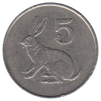 Зимбабве 5 центов 1980 год
