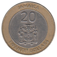 Ямайка 20 долларов 2000 год