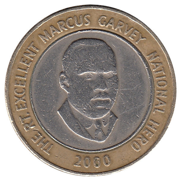 Ямайка 20 долларов 2000 год