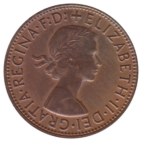Австралия 1 пенни 1962 год