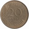 Франция 20 сантимов 1970 год