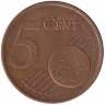 Германия 5 евроцентов 2002 год (J)