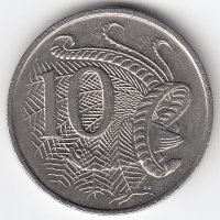Австралия 10 центов 1978 год