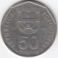 Португалия 50 эскудо 1988 год