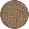 Исландия 1 крона 1940 год