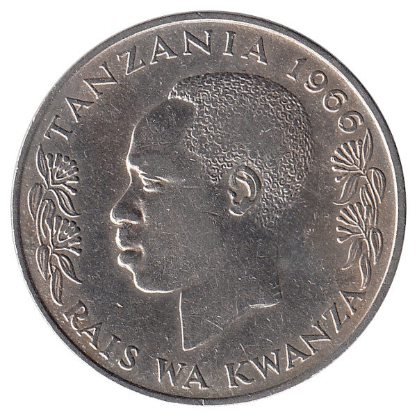 Танзания 1 шиллинг 1966 год