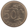 Финляндия 50 пенни 1989 год (UNC)