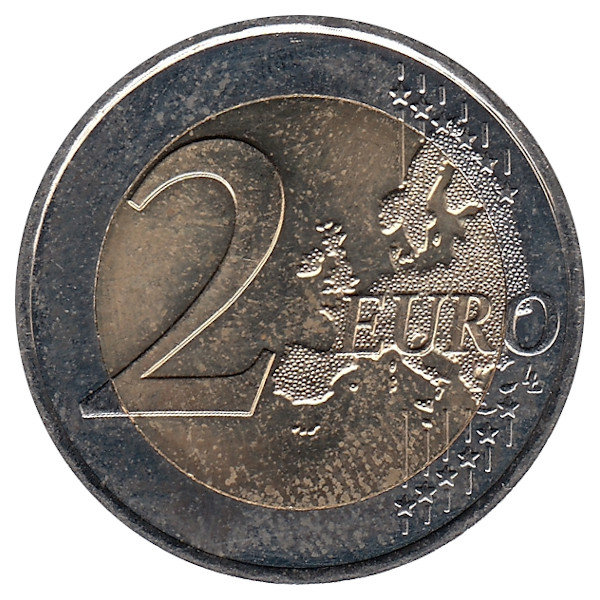 Люксембург 2 евро 2007 год (UNC)