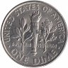 США 10 центов 2009 год (D)