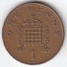 Великобритания 1 пенни 1986 год