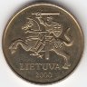 Литва 50 центов 2000 год