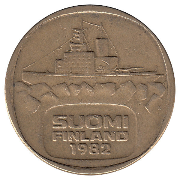 Финляндия 5 марок 1982 год 