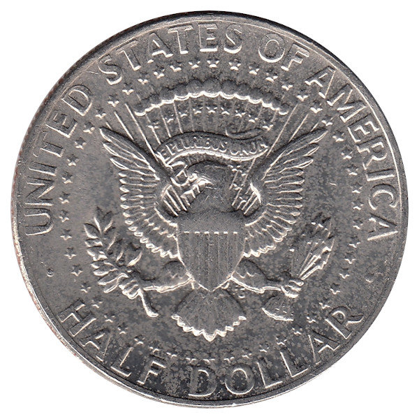США 1/2 доллара 1971 год (без отметки МД)