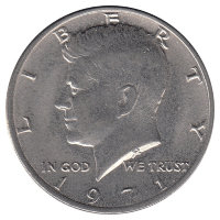 США 1/2 доллара 1971 год