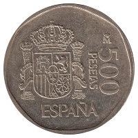 Испания 500 песет 1989 год