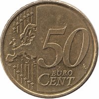 Финляндия 50 евроцентов 2008 год