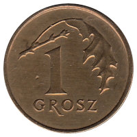 Польша 1 грош 1993 год