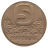 Финляндия 5 марок 1983 год "N"