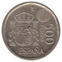 Испания 500 песет 2000 год 