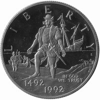 США 1/2 доллара 1992 год (Proof)