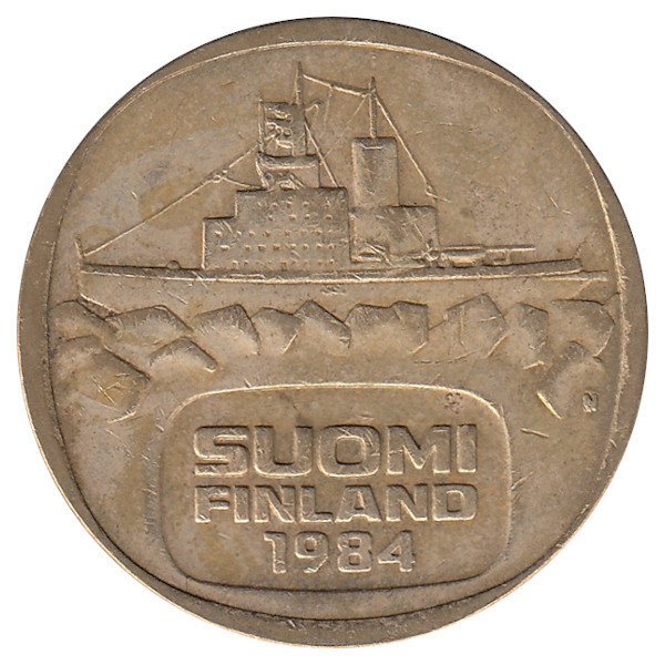 Финляндия 5 марок 1984 год 