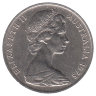Австралия 10 центов 1975 год